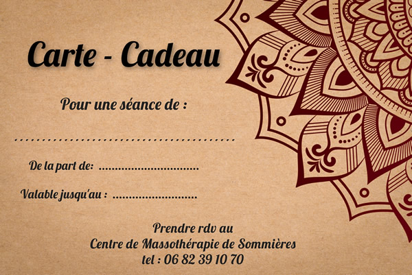 carte cadeau